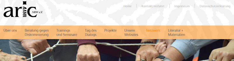 Neue ARIC-NRW e.V. Homepage